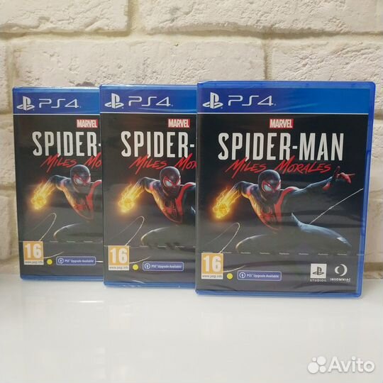 Spider-Man: Miles Morales PS4/PS5 новый диск