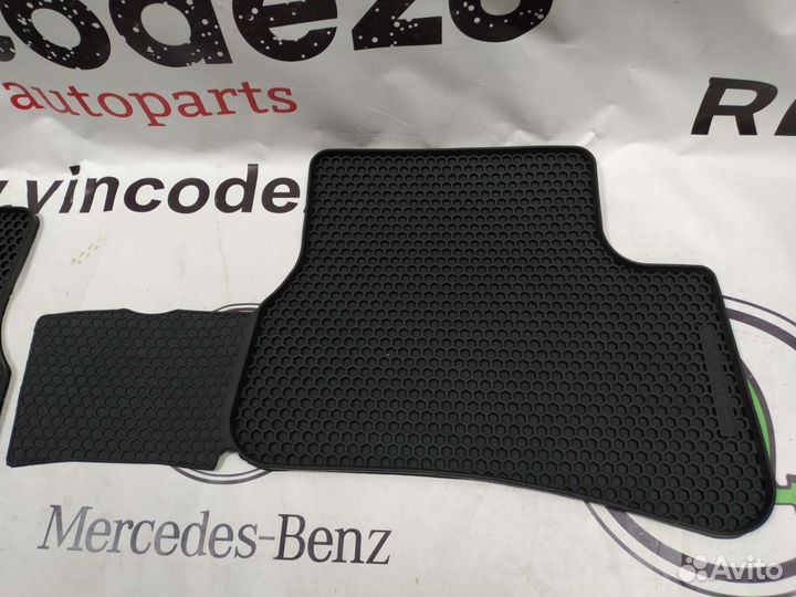 Коврики в салон резиновые евроборт соты Accent