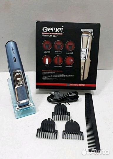 Машинка для стрижки gemei gm 6077 Триммер