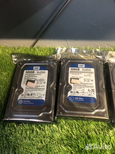 Новый wd blue 500gb жесткий диск