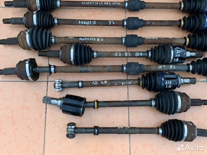 Привод передний митсубиси ланцер 10, 1.5, 1.8, 2.0