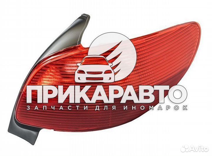 Фонарь задний правый peugeot 206 98