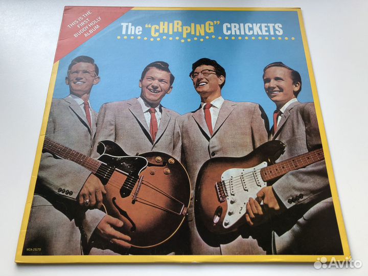 LP The Chirping Crickets 1957/1987 винил US MCA