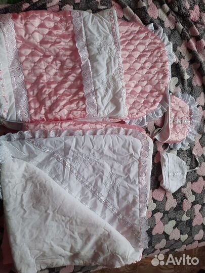 Конверт одеяло на выписку