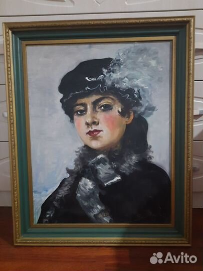 Картина маслом портрет