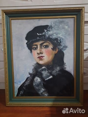 Картина маслом портрет