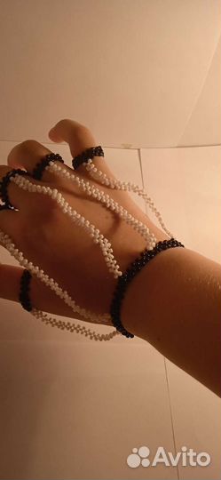 Плету из бисера на заказ браслеты, кольца и т. д