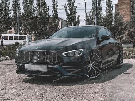 Литые диски vossen HF2 R20 на mercedes CLA-class