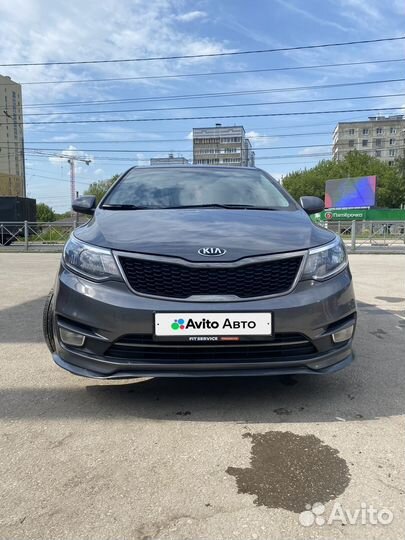 Kia Rio 1.4 МТ, 2016, 117 000 км