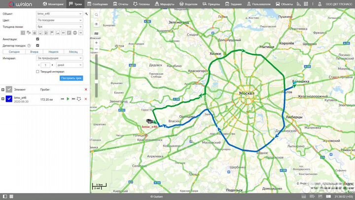 Глонасс/GPS для пропусков рнис, МКАД