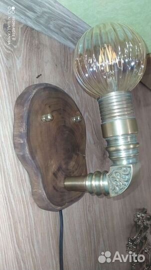 Светильник бра бронза ручная работа