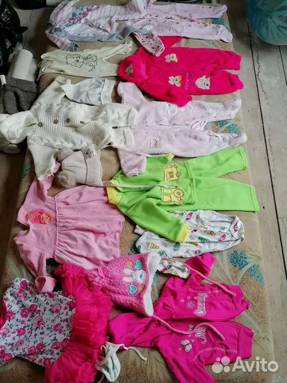 Детская одежда для девочек пакетом