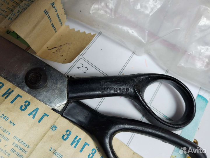 Ножницы зигзаг СССР