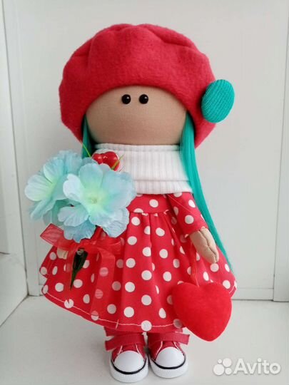 Интерьерная кукла ручной работы