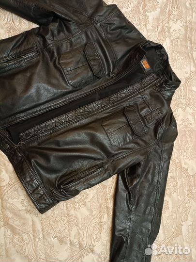 Кожаная куртка унисекс