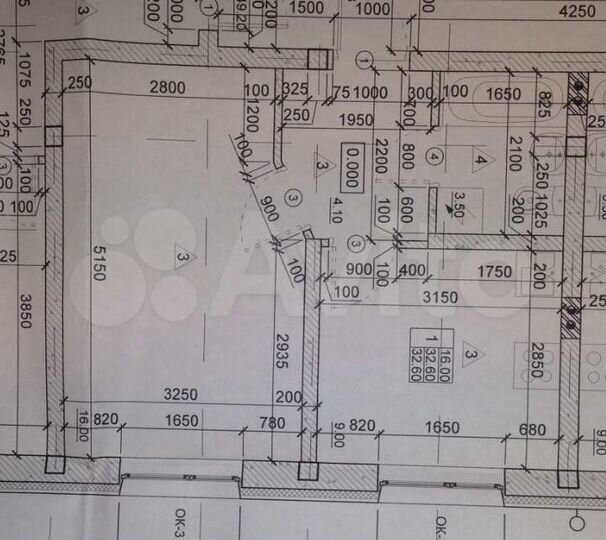 1-к. квартира, 33 м², 1/3 эт.