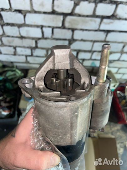 Стартер hyundai tucson 1 от в6 мотора