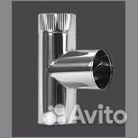 Тройник 90 (нерж.сталь 0,5 мм) ф 180