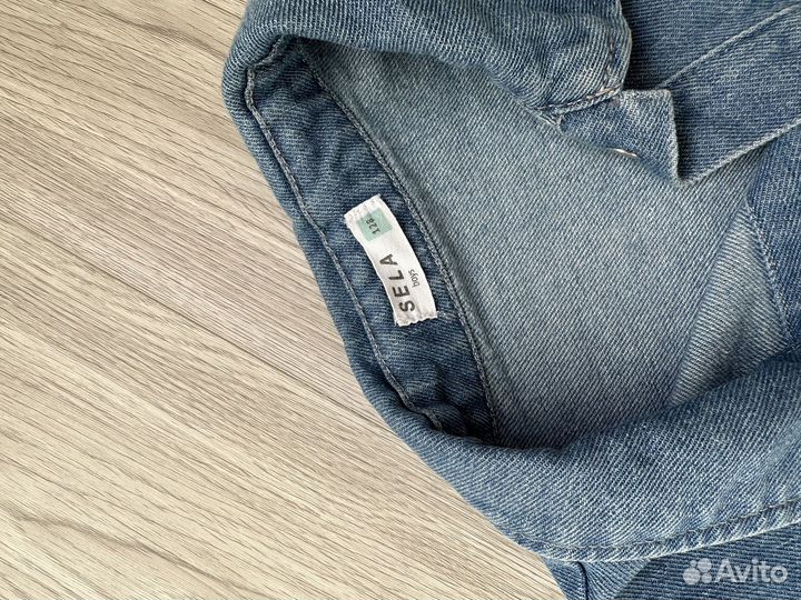 Детская джинсовая рубашка Sela