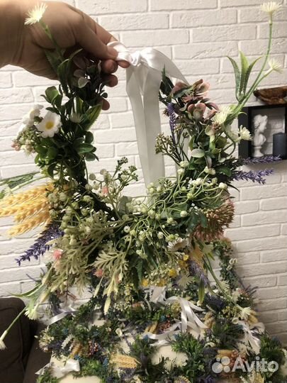 Венок на голову из цветов