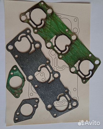 Изготовление прокладок для мото бензо техники