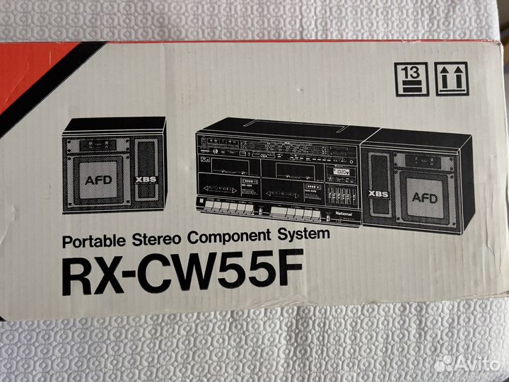 Nationa (Panasonic) portable stereo RX CW55F