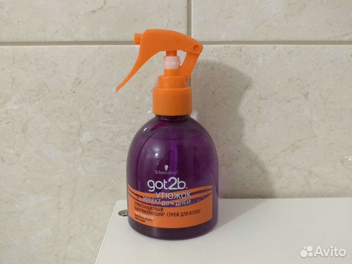 Спрей go2b утюжок для волос, новый