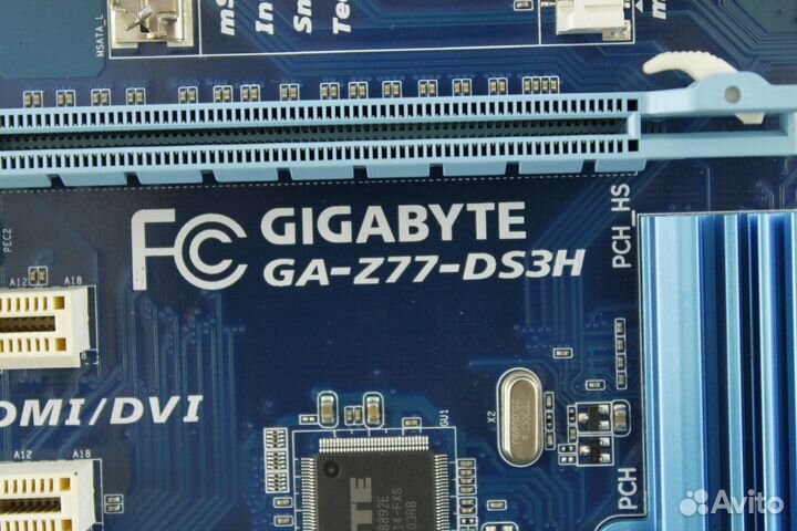 Материнская плата (1155) Gigabyte GA-Z77-DS3H