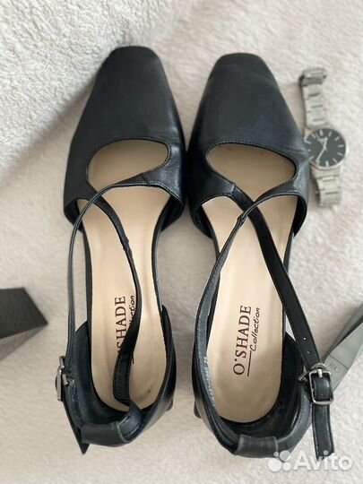 Туфли кожанные