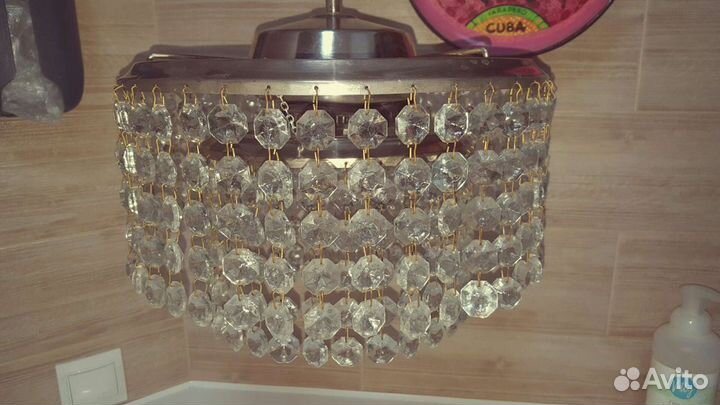 Хрустальные люстра и бра СССР