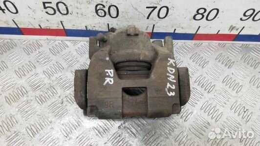 Суппорт тормозной передний правый renault scenic 3