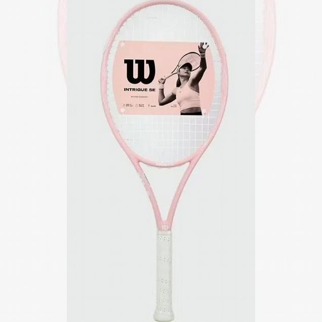 Розовая ракетка для тенниса Wilson Intrigue SE