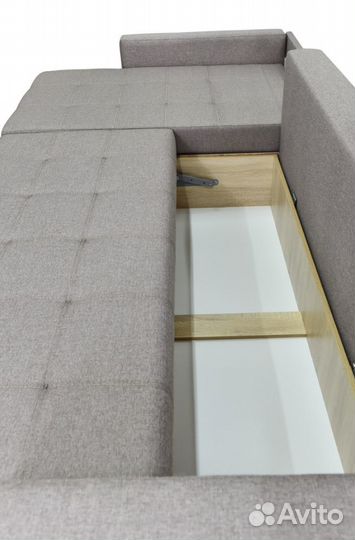 Диван-Еврокнижка угловой со спальным местом