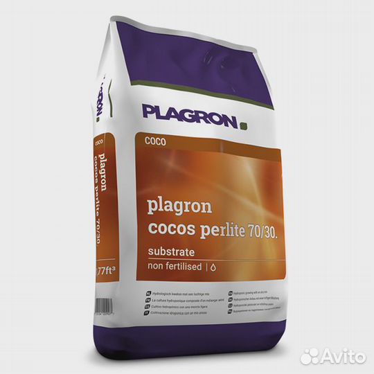 Кокосовый субстрат Plagron cocos perlite 70/30 50л