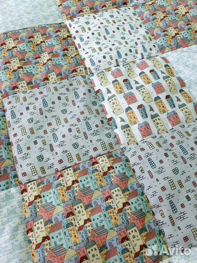 Лоскутное одеяло ручной работы