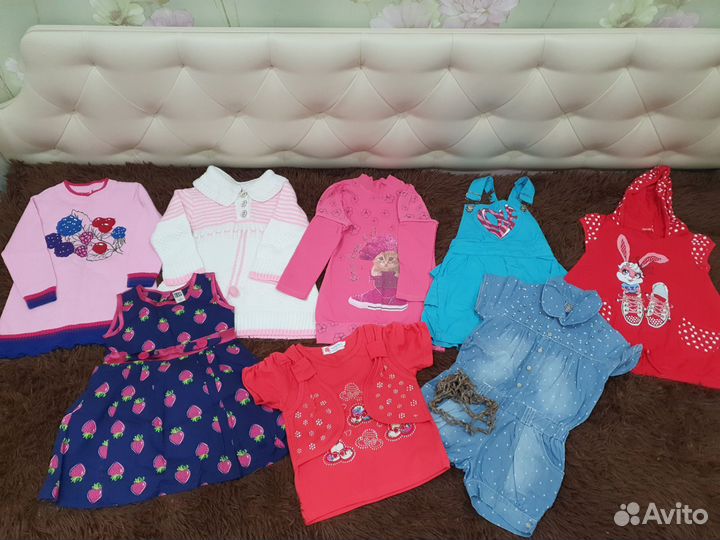 Вещи пакетом на девочку 2 года