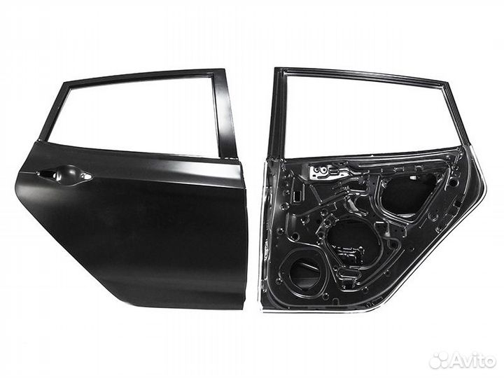 Дверь задняя правая Hyundai Solaris 1 2011-Хэтчбек