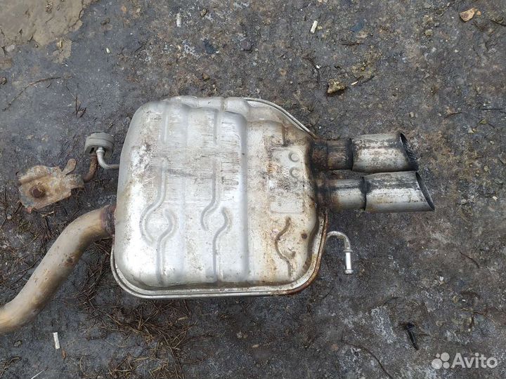 Глушитель volkswagen passat CC