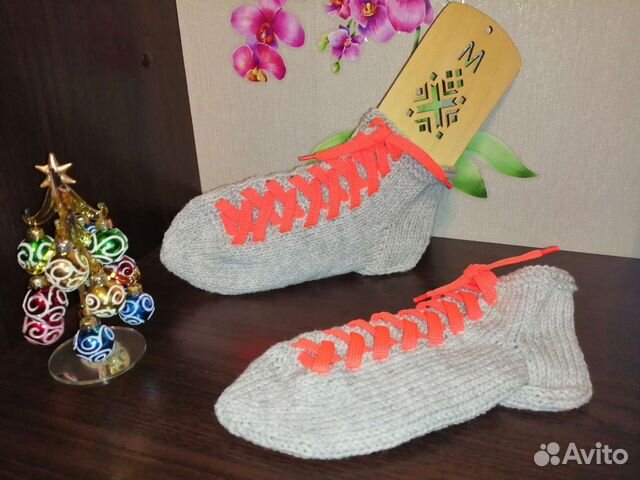 Носки вязаные