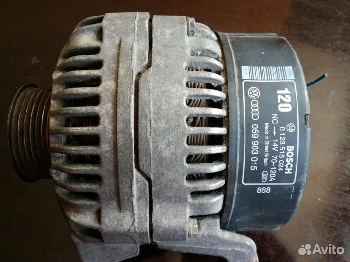 Генератор Ауди А4 2,5 TDI N 0 123 515 024