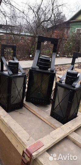 Фонарь Железнодорожный свечной СССР до и посл 1941