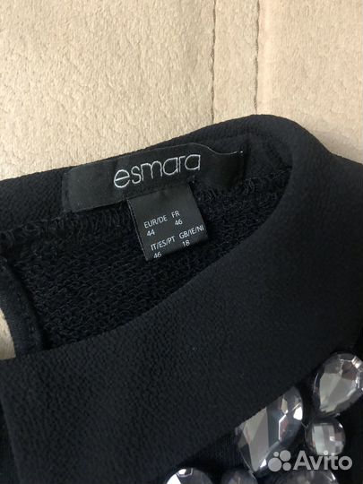 Джемпер трикотажный (Германия) +украшение