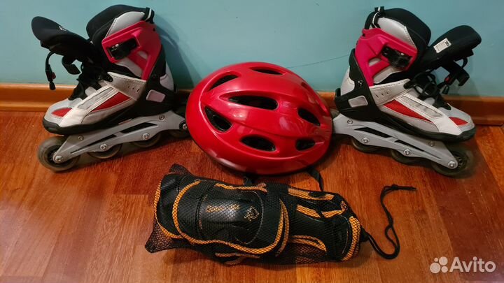 Детские ролики и защита