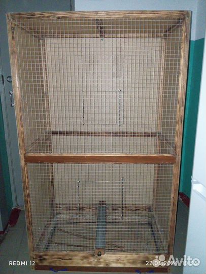Большой вольер для птиц