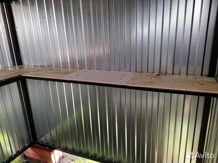 Хозблок металлический