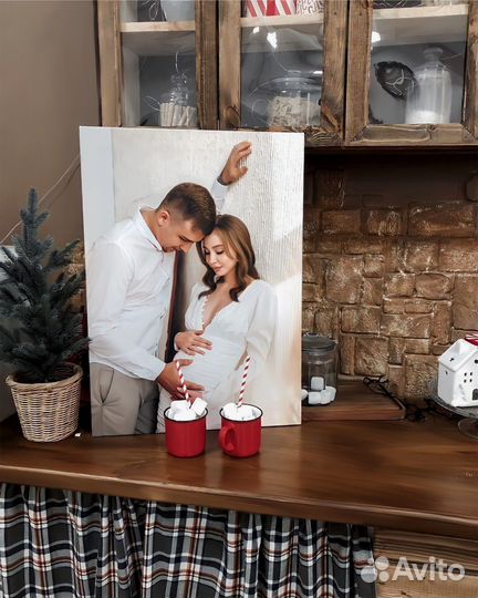 Портрет по фото на холсте, Печать на холсте