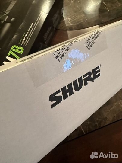 Микрофон shure sm7b оригинал