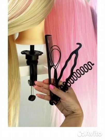 Charites / Голова манекен для причесок учебная