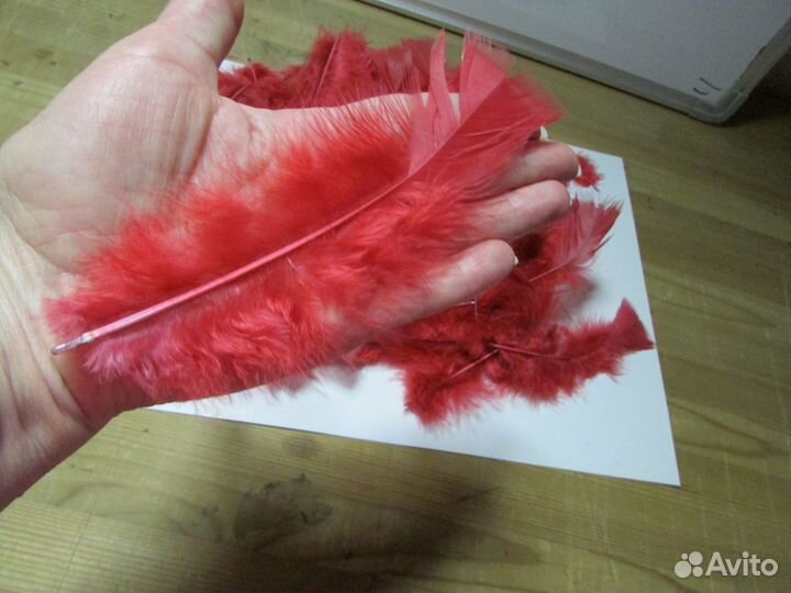 Перья марабу 