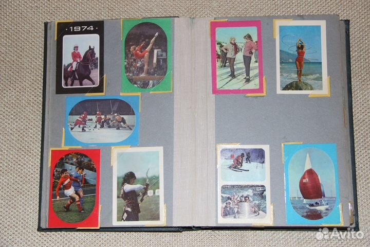 Альбом с календарями СССР периода 1970-80 гг